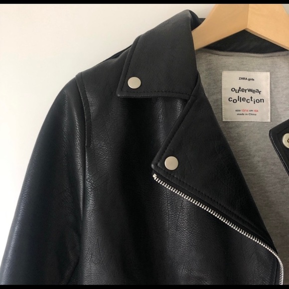 Zara faux leather jacket - Picture 3 of 3
